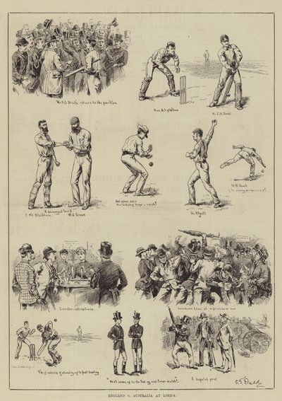 England v Australia at Lord